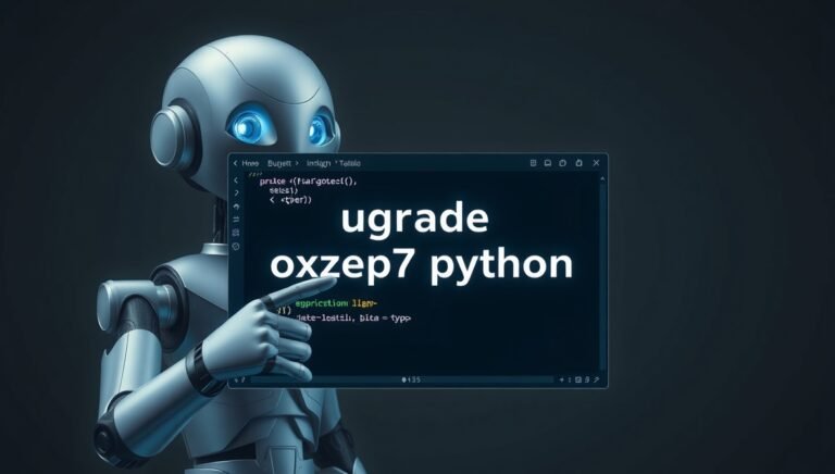 upgrade oxzep7 python