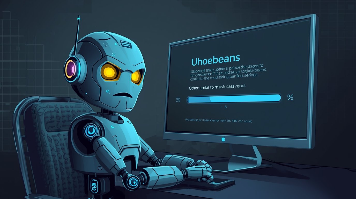 why is uhoebeans software update so slow